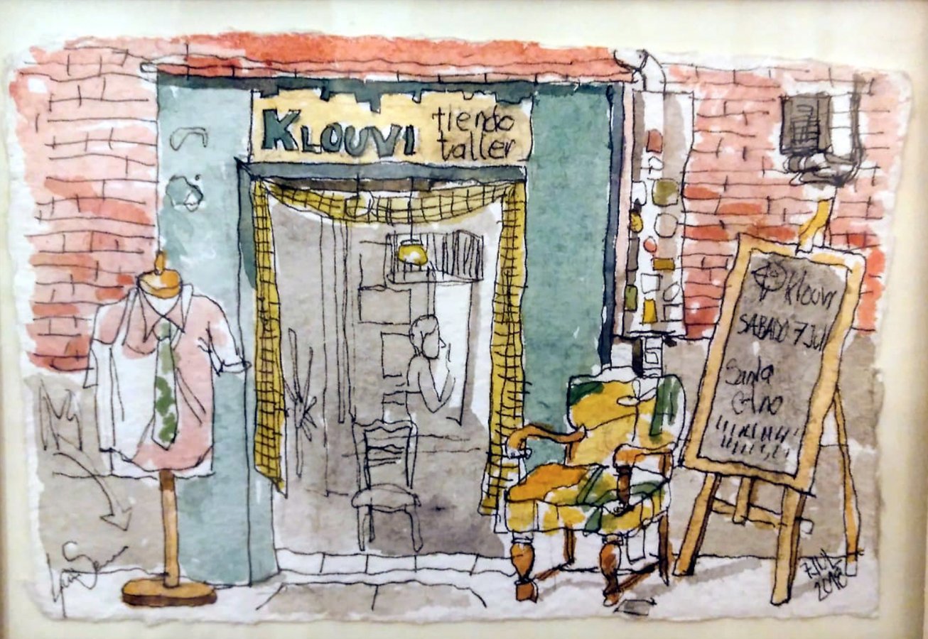 Klouví. Tienda-taller